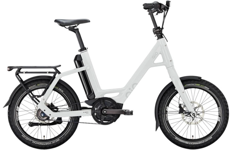 QiO Elektrische compactfiets EINS AP-8R №1 20"/48cm/8/kristalwit/02652025