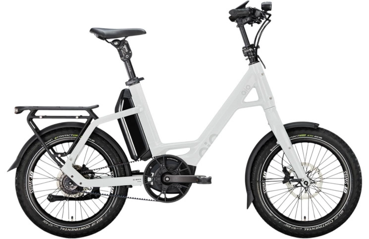QiO Elektrische compactfiets EINS P-R №1 20"/48cm/14/kristalwit/02652089