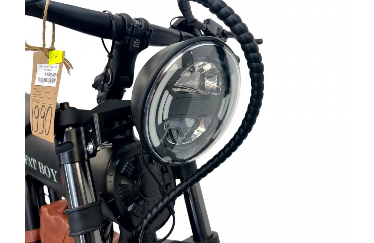 DIABLO E-BIKE, FAT BOY, MATT-BLACK/BLACK, 15,6AH 48V 748,8WH