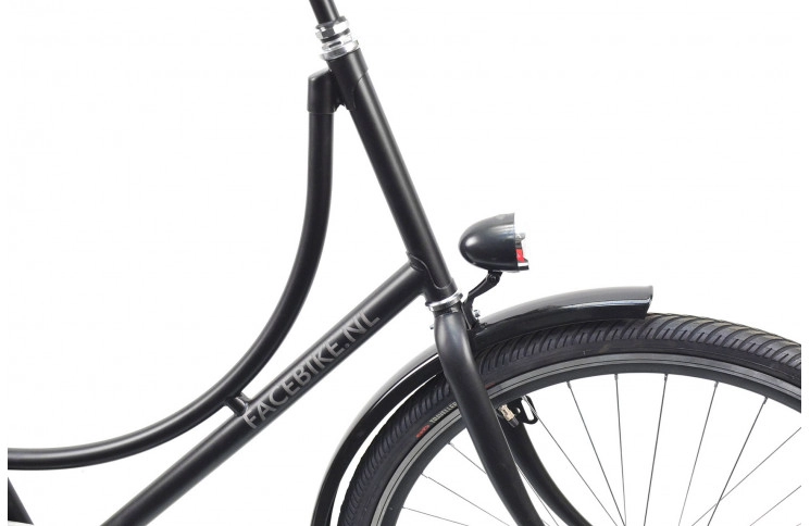 Damesfiets Azor Oklahoma 28" 56 zwart mat