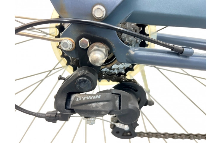 Damesfiets Elops 28"/45cm/Grijs