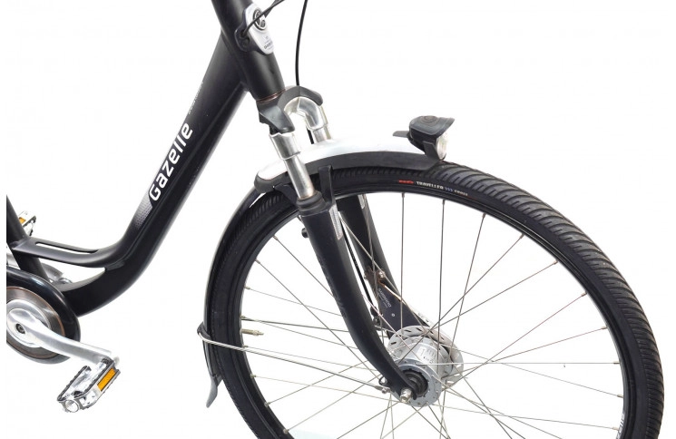 Damesfiets Gazelle Orange C7 Plus 28" 58 zwart mat