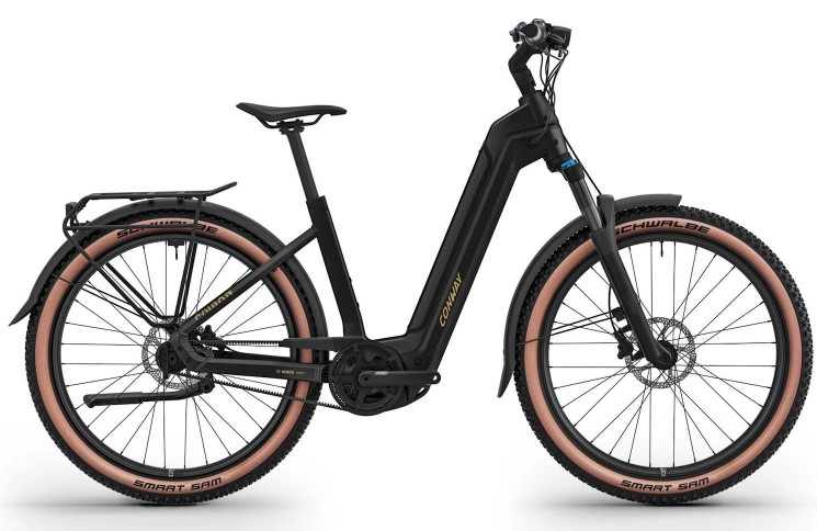 CONWAY Elektrische SUV Cairon C 1.0 B RBN 600 №1 27.5"/45cm-M/8/zwart - goud/02810701