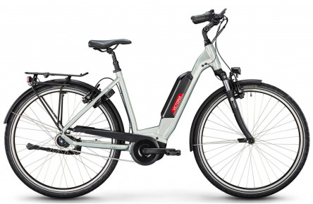 VICTORIA Elektrische trekkingfiets Cysalo 7 28"/56cm/7/zilvergroen/0291044A