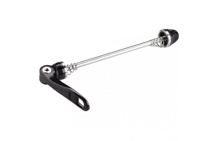 NOVATEC QUICK RELEASE/SNELSPANNER VOORAS 112 MM ALU ZWART