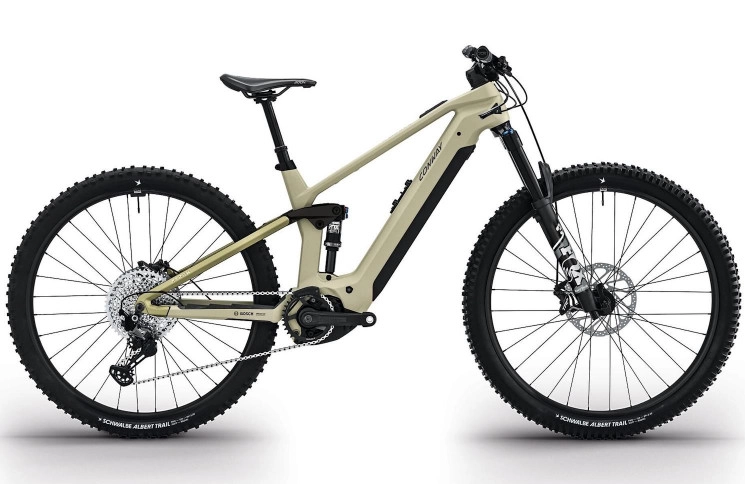 CONWAY Elektrische MTB Full-Suspension Xyron ST 8.0 №2 29"/44cm-L/12/desert mat - brons mat/02810933