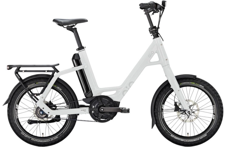 QiO Elektrische compactfiets EINS AP-8R №1 20"/48cm/8/kristalwit/02652017