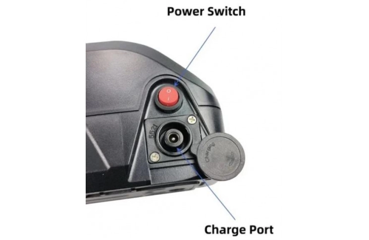 Battery for fatbike frame mounting Ouxi V8 QMwheel V20 48V 15Ag 720W
