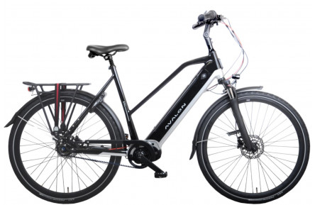 Avalon E-Pro Sport/Battery ST-NO10 21700 Samsung cells - 18.5ah/49 cm/Zwart-grijs/F476-variable