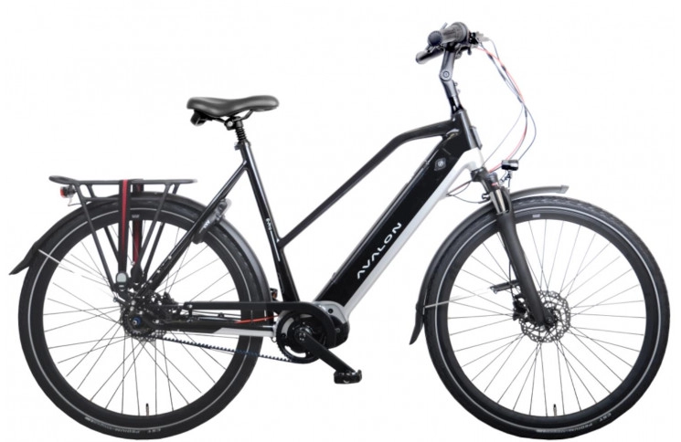 Avalon E-Pro Sport/Battery ST-NO10 21700 Samsung cells - 18.5ah/49 cm/Zwart-grijs/F476-variable