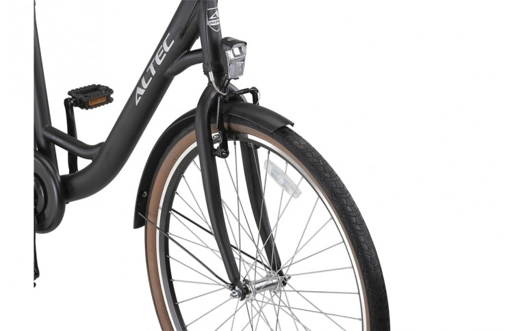 Damesfiets Altec Marquant 28"/56 cm/Zwartmat/284329