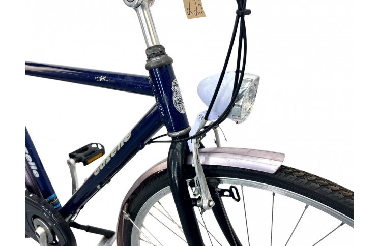 Men's bicycle Gazelle Hybrid 28" 53 cm blue