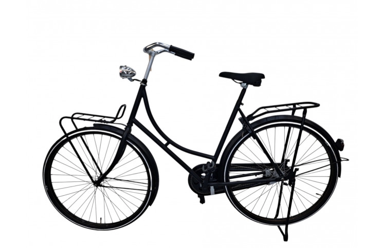 Damesfiets Black Oma 28"/57cm/zwart