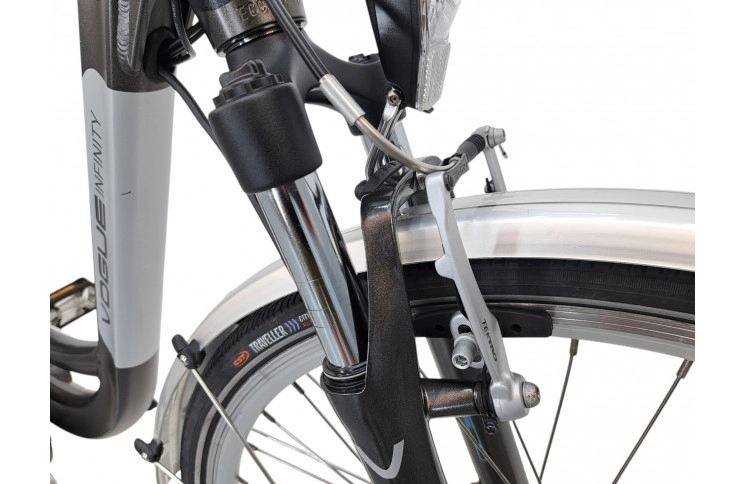 E-BIKE Vogue Infinity 28"/51cm/grijs-zwart/36V 11Ah 396Wh