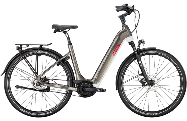VICTORIA Elektrische trekkingfiets Manoc 3 №1 28"/50cm-M/5/kwartsgrijs/02920214
