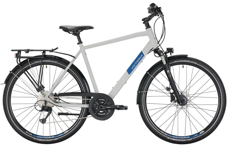 VICTORIA Trekking bike Trekking 4.7 28"/56cm-L/18/supersonic silver matt - black/02979565