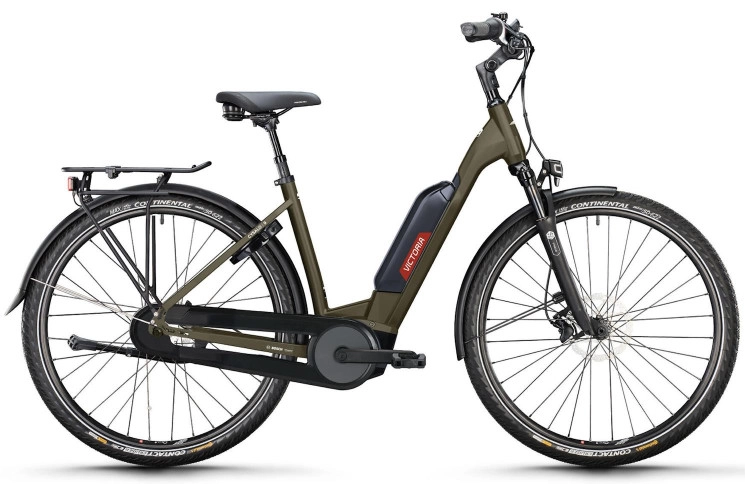 VICTORIA Elektrische trekkingfiets Cysalo 9 №1 28"/48cm/7/warm antraciet/02920025