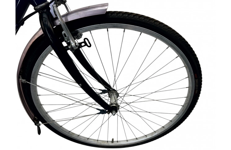 Men's bicycle Gazelle Hybrid 28" 53 cm blue