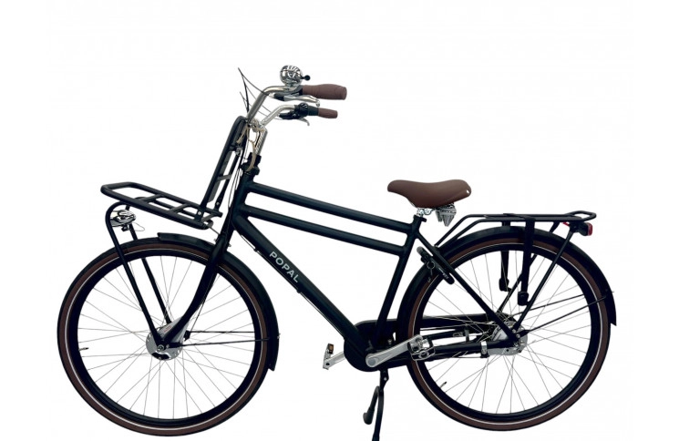 Herenfiets Popal Daily Dutch Prestige N7 28"/50/Mat zwart/S030150001M,28-50