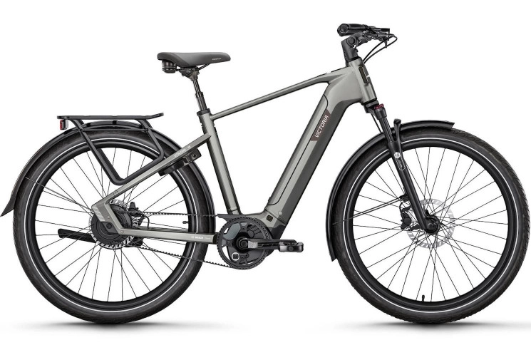 VICTORIA Elektrische trekkingfiets Utilyon 15 №1 28"/46cm/9/marmergrijs mat/02921136