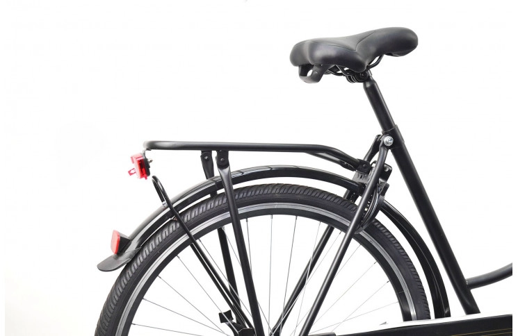 Damesfiets Azor Oklahoma 28" 56 zwart mat