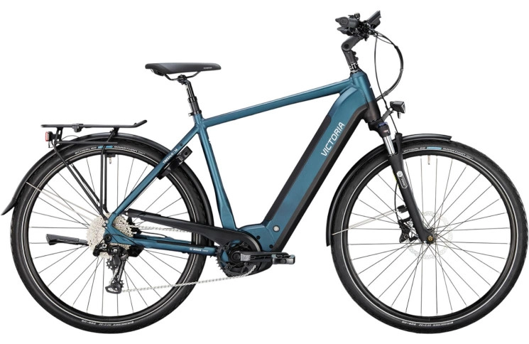 VICTORIA Elektrische trekkingfiets TRESALO 14 №1 28"/60cm-L/10/donkere nacht mat/02920143