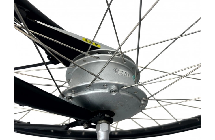 Damesfiets Cortina E -U1 w/al/ebike/28/black/f57 (450Wh/10.4Ah/43V)