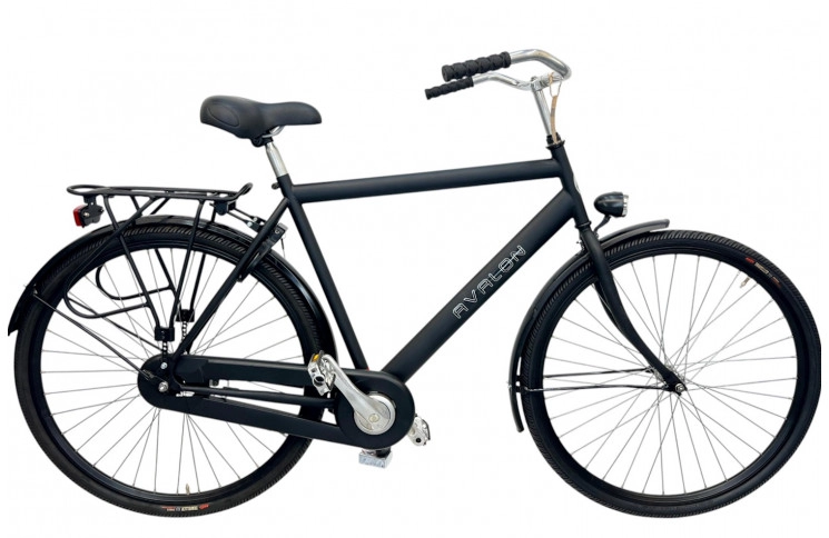 Herenfiets Avalon 28" L/57 mat zwart