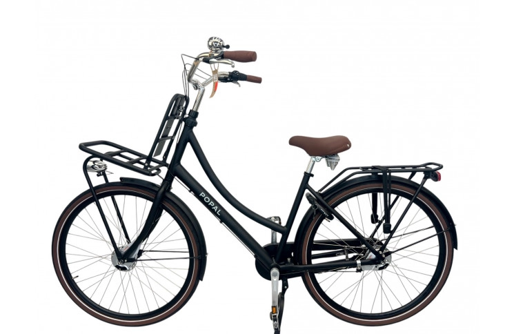 Damesfiets Popal Daily Dutch Prestige N7 RB/47/Mat zwart/S020147001M,28-47