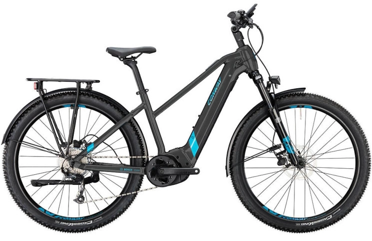 CONWAY Elektrische SUV Cairon C 2.0 625 29"/45cm-M/9/zwart metallic mat - turquoise metallic/02819647