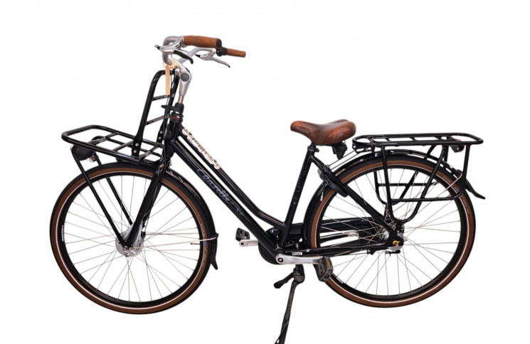Damesfiets Gazelle Miss Grace 28"/50cm/zwart/transport