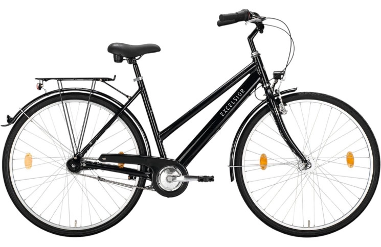 EXCELSIOR City bike Road Cruiser Alu ND №1 28"/51cm/3/black/02130183