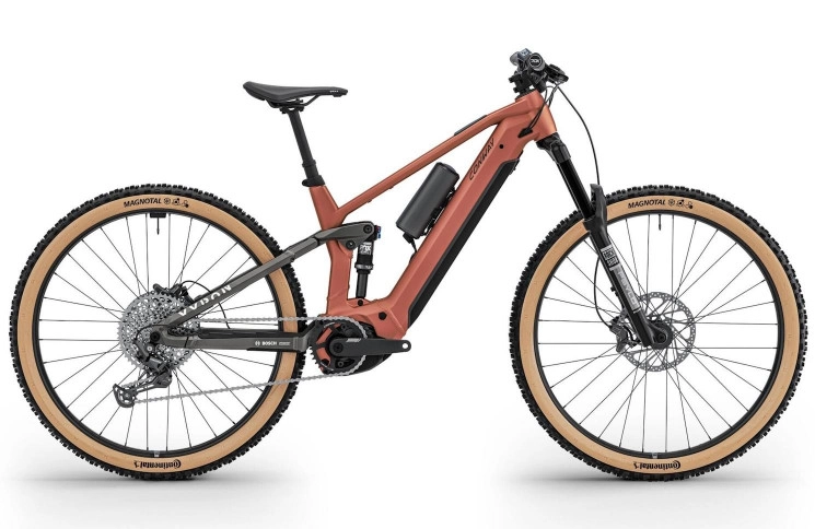 CONWAY Electric MTB Full-Suspension Xyron ST 4.0 №2 29"/39cm-S/12/rust red matt - dark grey matt/02810807