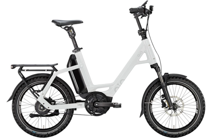 QiO Elektrische compactfiets EINSx P-E №1 20"/48cm/enviolo traploos/kristalwit/02652073