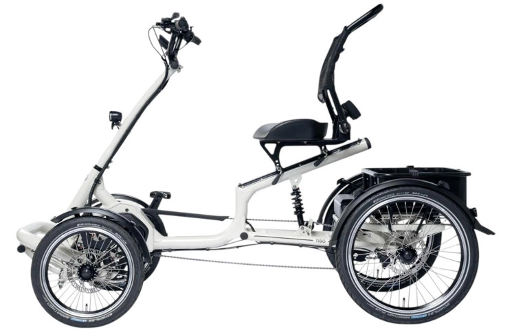 pfautec Electric shopping bike Tibo + №1 16"-20"/Onesize/14/seidengrau/02090076