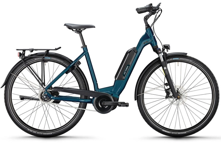 VICTORIA Electric trekking bike Cysalo 7 №2 28"/44cm-XS/8/lapis blue matt/02921028
