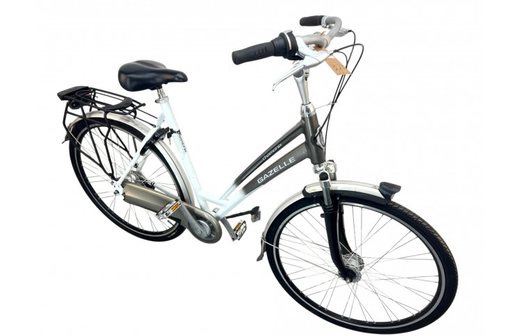 Woman's bicycle Gazelle Chamonix 28"/58cm/White-gray