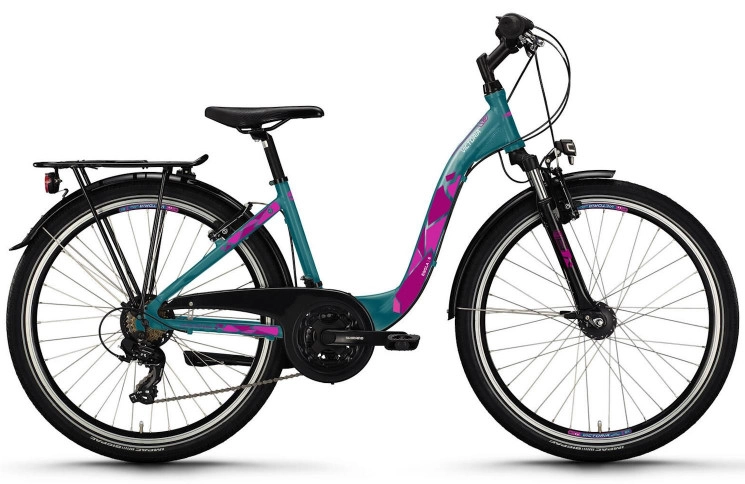 VICTORIA Jeugdfiets EQOLA 6 26"/44cm-M/21/lapisblauw mat/02985125