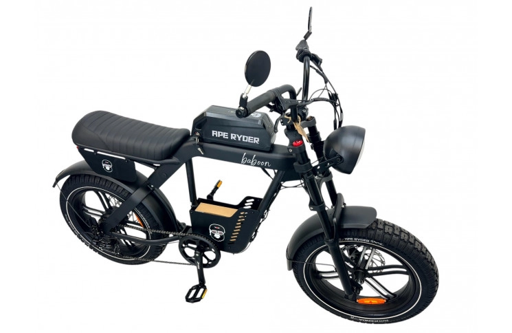 E-BIKE DIABLO BABOON 20" matt black (48V 15Ah 696Wh)