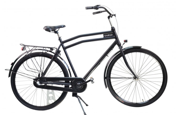 Herenfiets Cargo Black 28"/53cm/Zwart