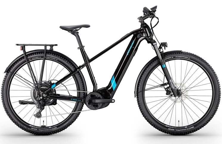 CONWAY Elektrische MTB Hardtail Cairon S 2.0 625 SE №1 29"/49cm-L/9/zwart metallic - turquoise metallic/02810510