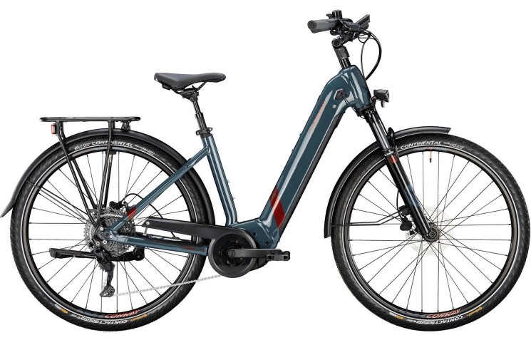 CONWAY Elektrische trekkingfiets Cairon T 3.0 625 28"/50cm-L/9/antraciet - koper metallic/02829687
