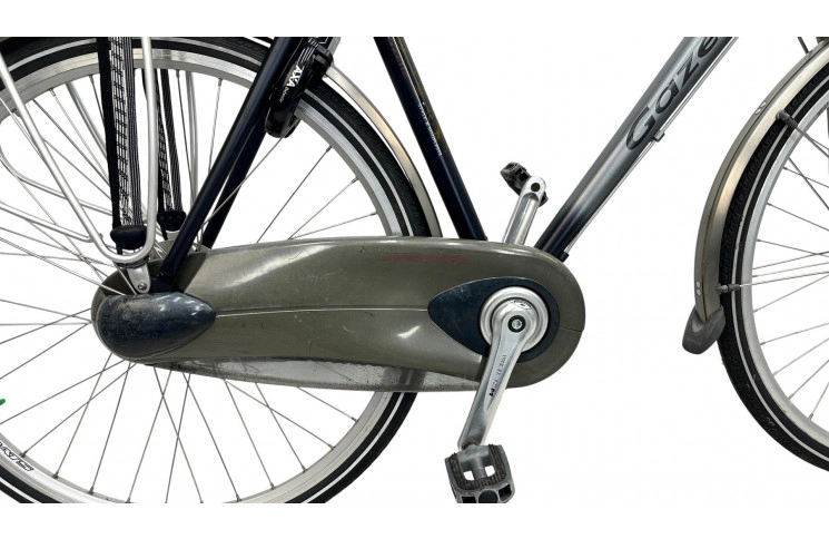 Man's bicycle Gazelle Chamonix 28"/55cm/Black-gray