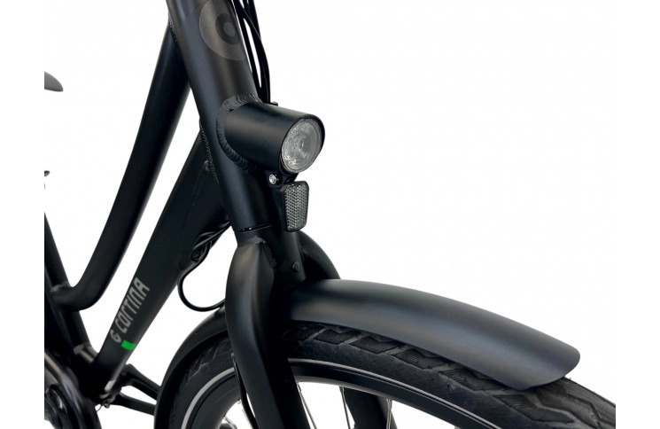 Damesfiets Cortina Tide W/al/28/stad/zwart/f47