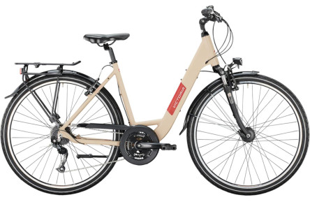 VICTORIA Trekkingfiets Trekking 2.7 28"/56cm-L/24/grijsbeige mat/02979318