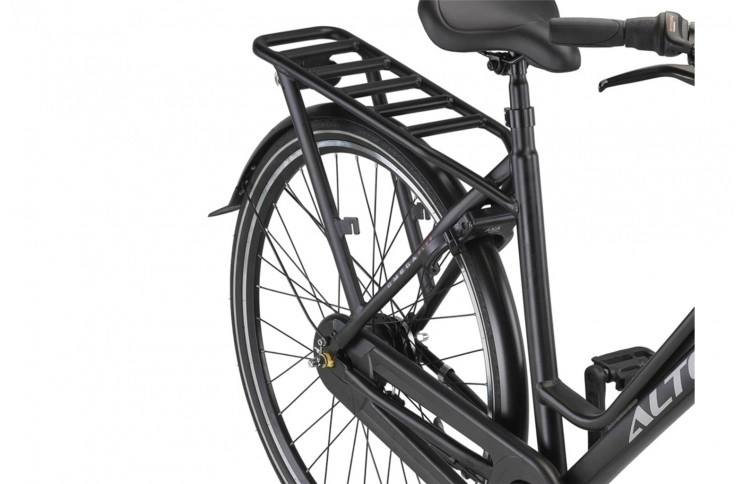 Damesfiets Altec Omega Plus 28"/56 cm/Zwartmat/284625