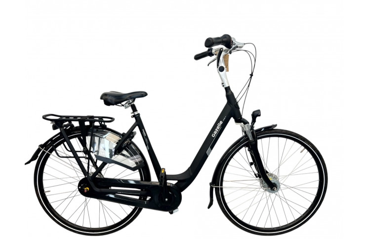 Damesfiets Gazelle Orange C7+ black/w/al/sity/28/f53