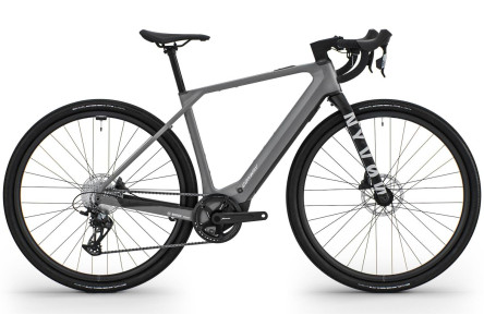 CONWAY Elektrische allroad Nyvon 9.0 28"/54cm-XL/12/schaduwgrijs metallic - rood metallic/02830118