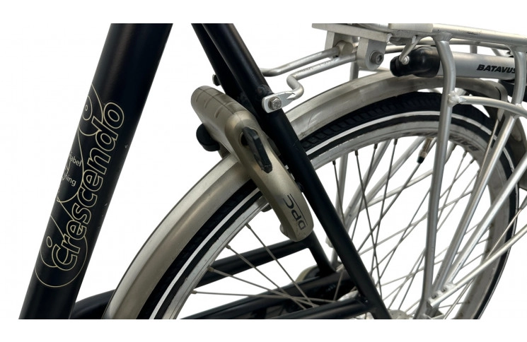 Damesfiets Batavus Crescendo 28"/57/Zwart-bruin