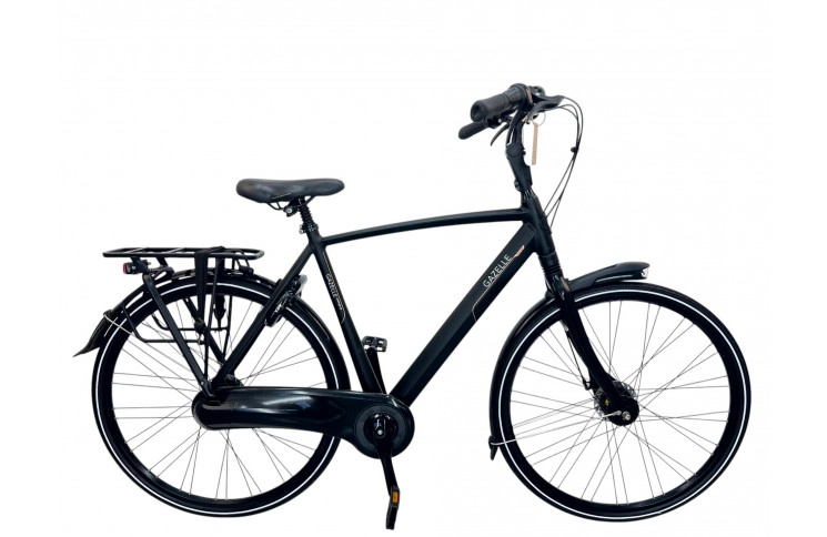Herenfiets Gazelle Orange m/al/sity/black/28/57
